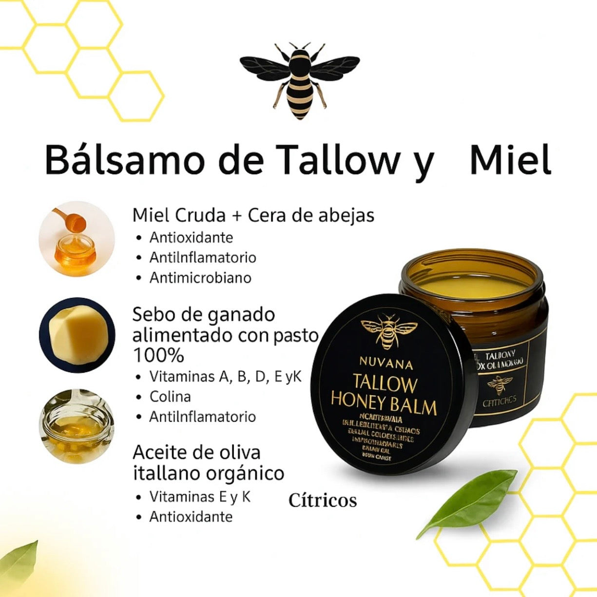 FACIAL TALLOW®️ (Crema facial para rejuvenecer)